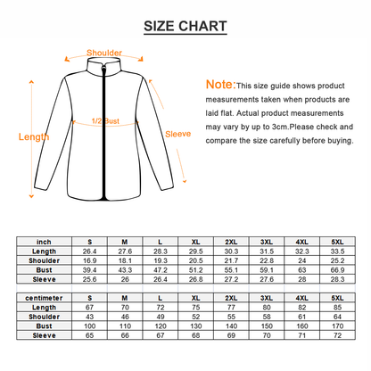 Take it Easy • Unisex Hooded Zipper Windproof Jacket
